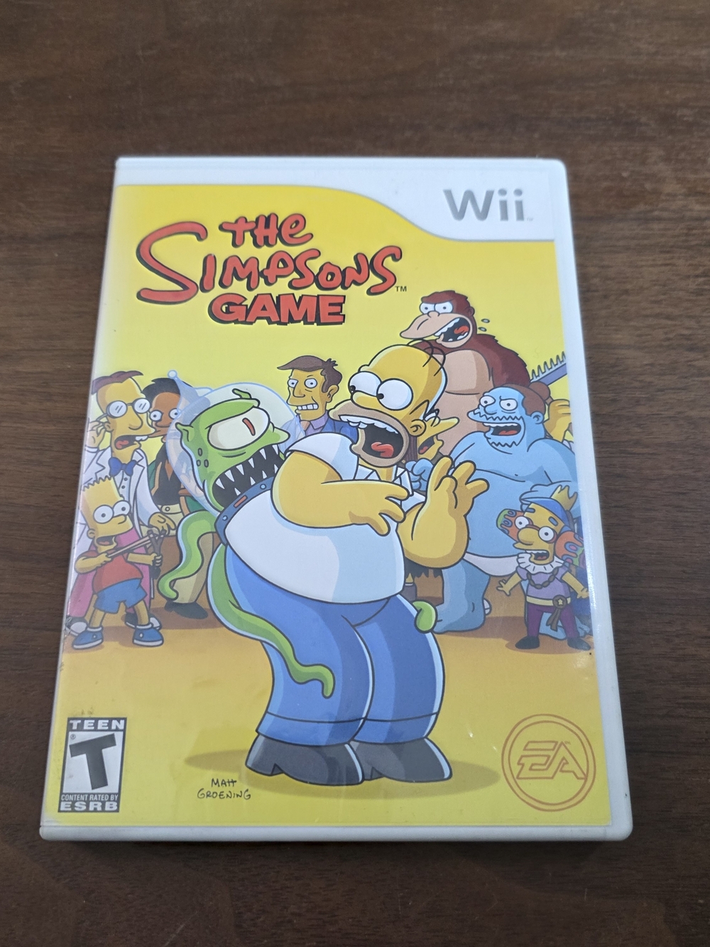 Nintendo Wii The Simpsons Game CIB